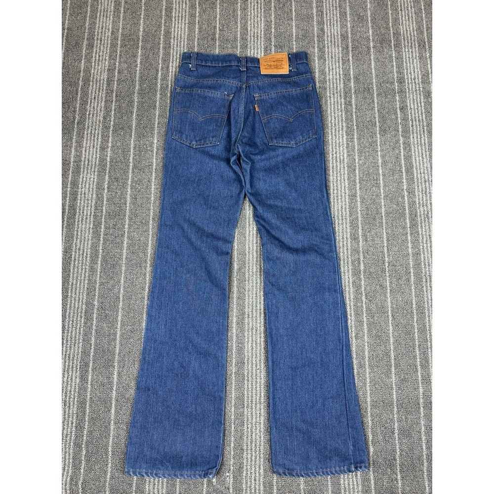 Levi's Jeans Mens 30x34 Blue Denim 517 Orange Tab Vintage 80s Boot cut Western